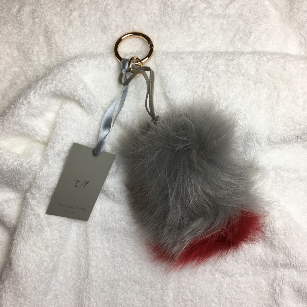 Thursday/ Friday Fluffy Key Chain/ Bag Charm - Picture 3 of 7
